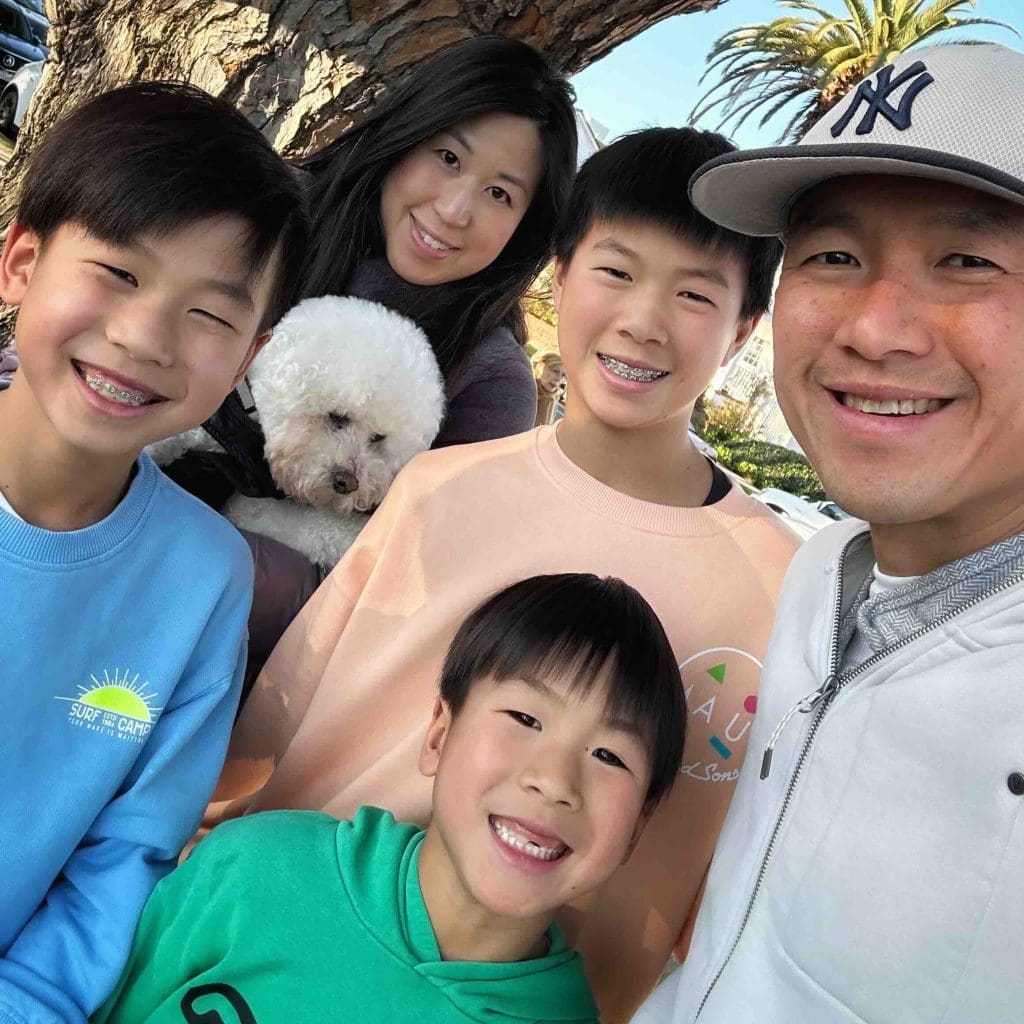 simon chan family