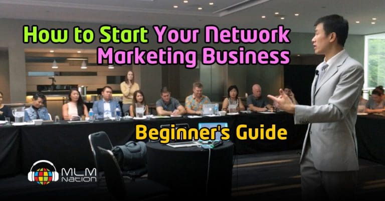 Simon Chan doing a network marketing training on how to start network marketing. How to start MLM