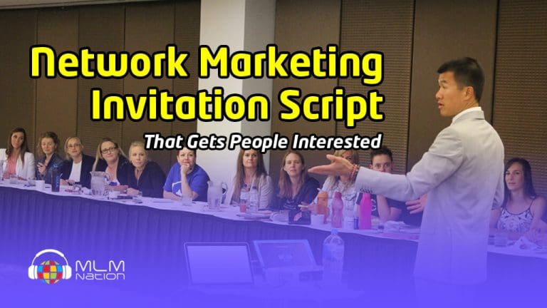 Simon Chan teaching a proven network marketing invitation script at a network marketing team training event in Gold Coast, Australia