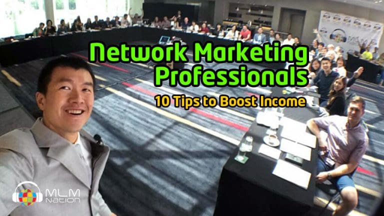 Simon Chan doing a training for network marketing professionals in Gold Coast, Australia